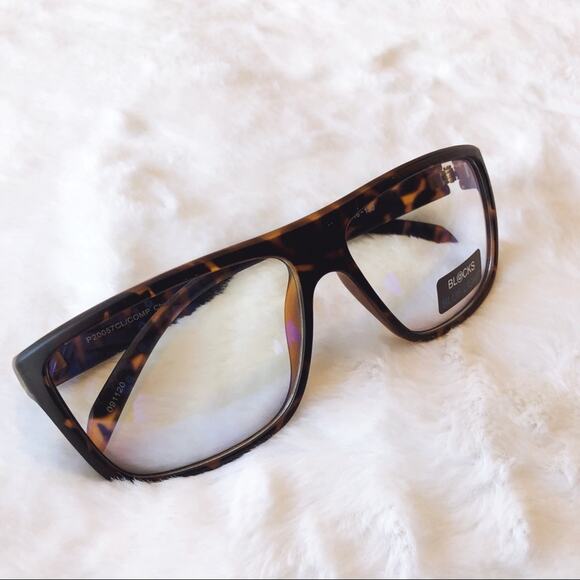 Anna Tortoise Brown Computer Blue Light Glasses - Picture 3 of 8